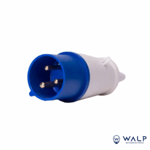 PLUGUE INDUSTRIAL 2P+T 32A 220V AZ DECORLUX
