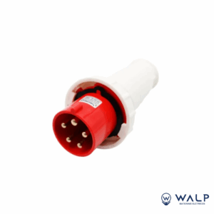 PLUGUE INDUSTRIAL 3P+T 63A 380V VM - DECORLUX