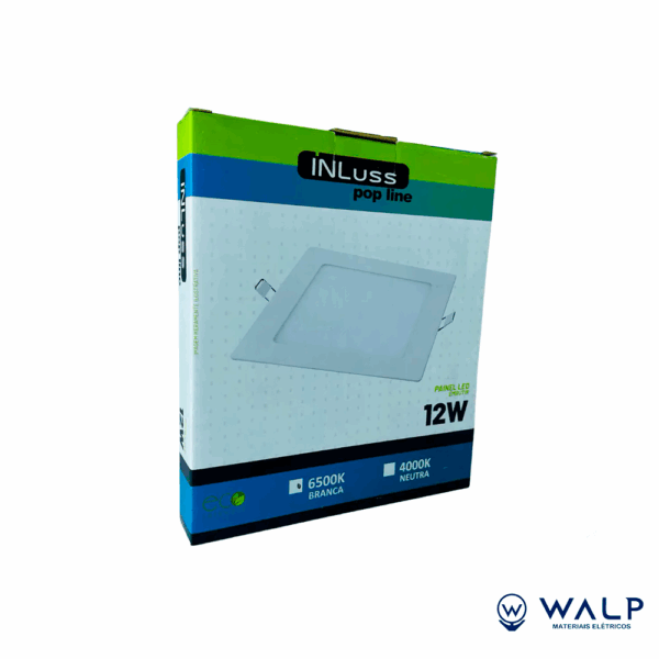 QUADRADO EMBUTIR 12W -  INLUSS - Image 2