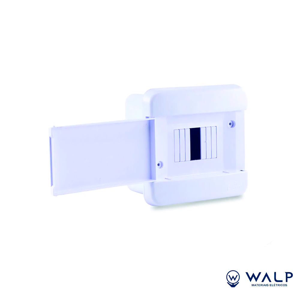 QUADRO SOBREPOR FORCE LINE 04 DISJUNTORES